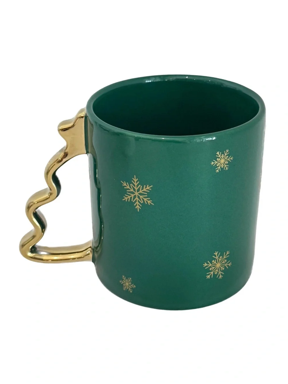Starbucks Mag Holliday Green 12 oz 2025 Cap
